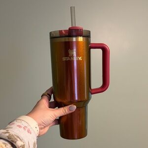 Lainey Wilson Special Edition Stanley Metallic Gold Tumbler with Red Handle